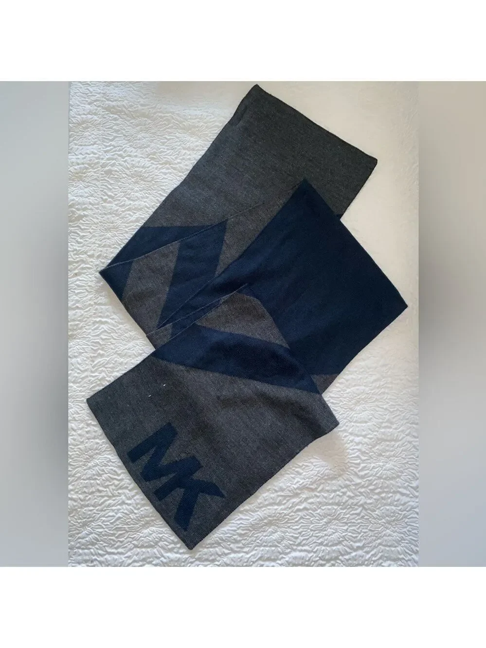 Michael Kors Diagonal Stripe Scarf